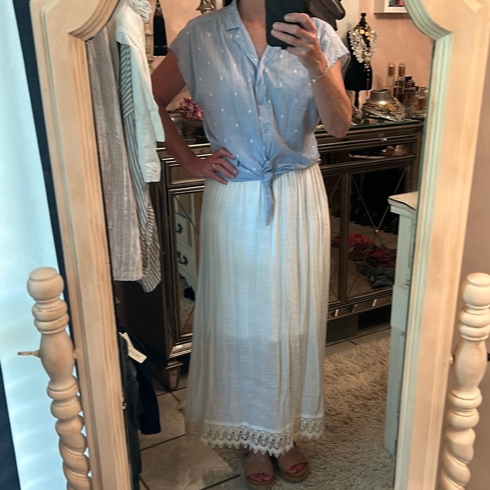 Cotton Embroidered Top